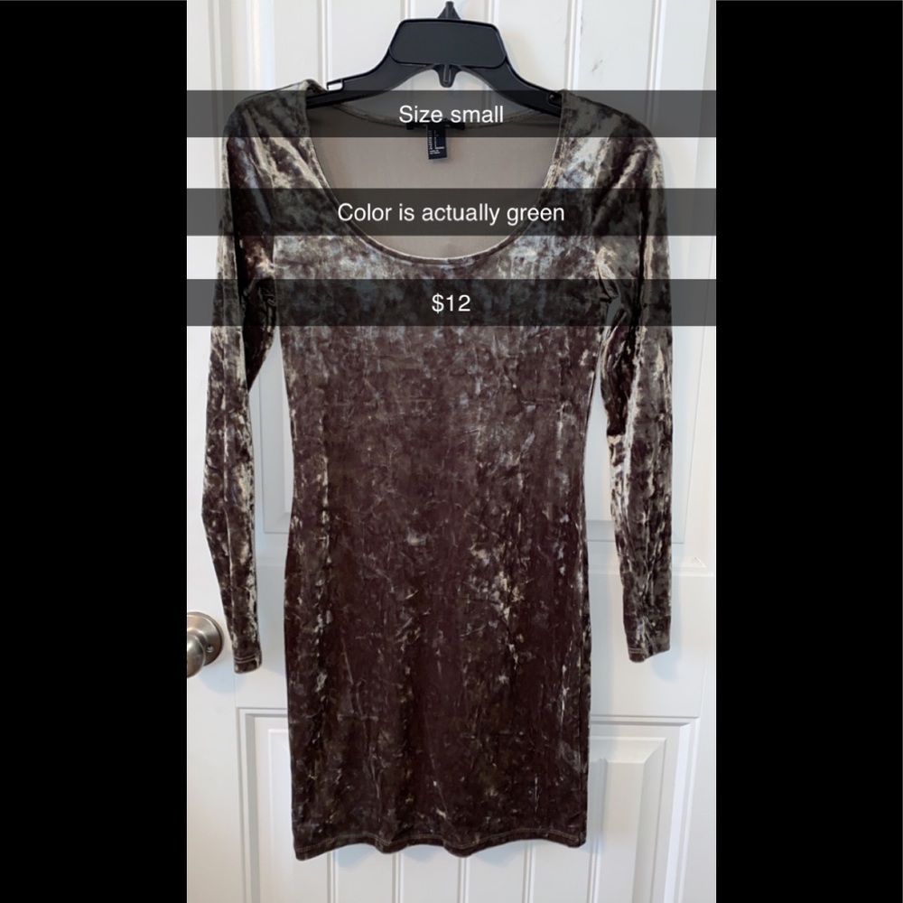 Velvet dress